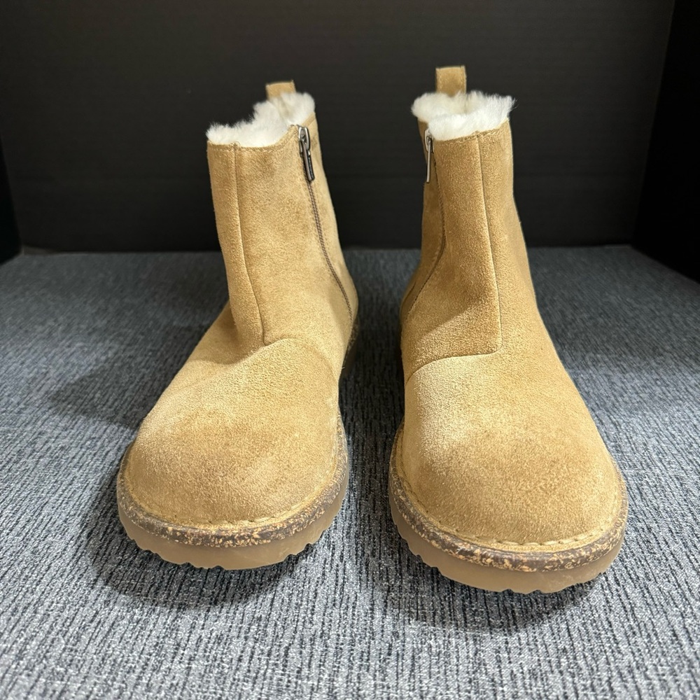 Birkenstock Melrose Genuine Shearling Booties - Picture 6 of 16